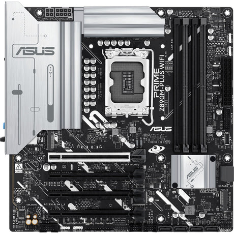 Płyta główna Asus Prime Z890M-Plus WiFi Socket 1851 (RAID, 2,5 GB-LAN, WiFi 7, BT, dźwięk, µATX)