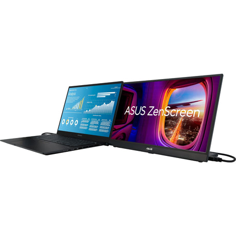 Przenośny monitor Asus Zenscreen MB17Ahg 17.3 (czarny, 144 Hz, HDMI, USB Type-C, FreeSync Premium)
