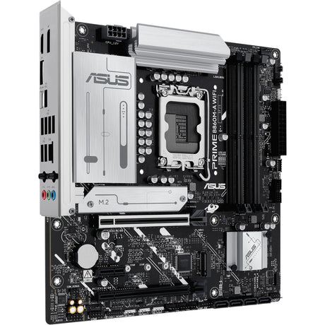 Płyta główna Asus Prime B860M-A WiFi Socket 1851 (RAID, 2,5 GB-LAN, WiFi 6e, BT, dźwięk, µATX)
