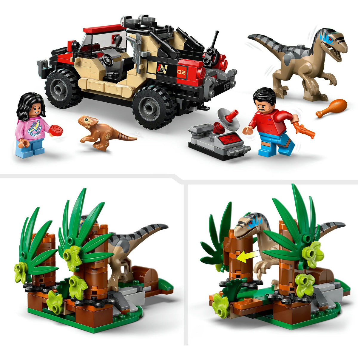 Lego Jurassic World 76972 Ucieczka poza trasą