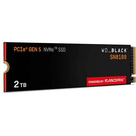 Dysk SSD WD Black Sn8100 2 TB (PCIe 5.0 x4, NVMe 2.0, M.2 2280)