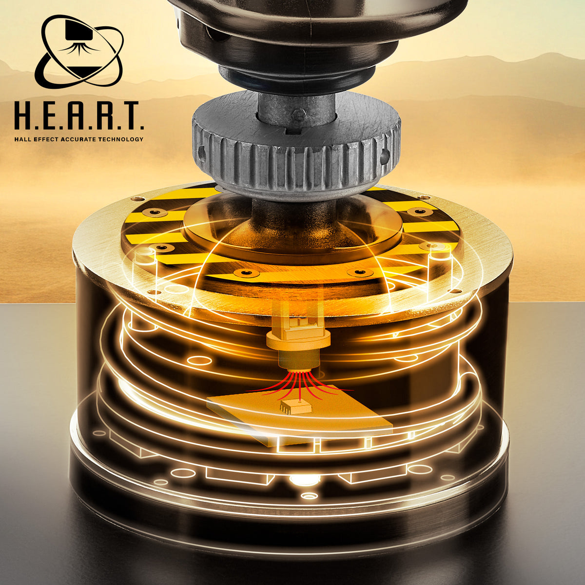 Thrustmaster hotas warthog mkii joystick (grijs zwart)