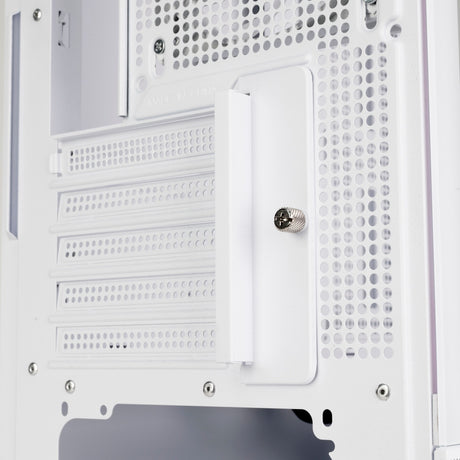 Obudowa mini tower Silverstone lucid 04 (biała | 2x USB-A | 1x USB-C | RGB | szkło hartowane)