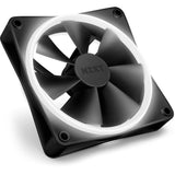 Wentylatory duo Nzxt f120 rgb (czarne, 3 sztuki, 120 x 120 x 25 mm, pwm, w tym kontroler)