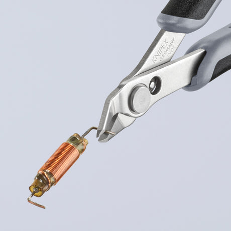 Knipex Electronic Super Knips ESD 78 13 125 Szczypce dla elektroników ESD (szare)