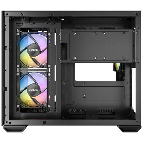 Obudowa mini tower Antec cx600m argb (czarna | 3x usb-a | szkło hartowane)