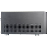 Obudowa mini tower Silverstone sst-cs351 (czarna | 2x USB-A | 1x USB-C)