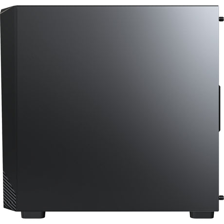 Obudowa midi tower Montech x5m (czarna | 2x USB-A | 1x USB-C | RGB | szkło hartowane)