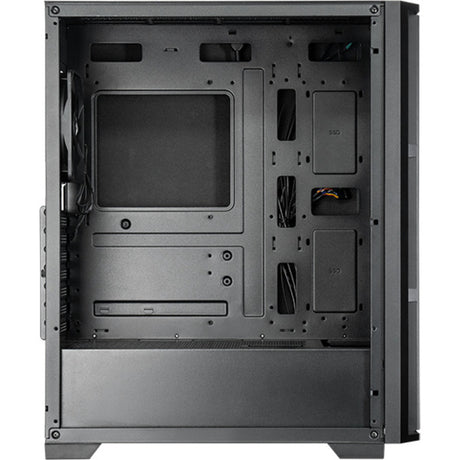 Obudowa Chieftec pro midi q midi tower (czarna | 3x USB-A | 1x USB-C)