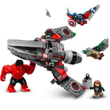 Lego Marvel — zabawka konstrukcyjna Kapitan Ameryka kontra Czerwony Hulk (76292)
