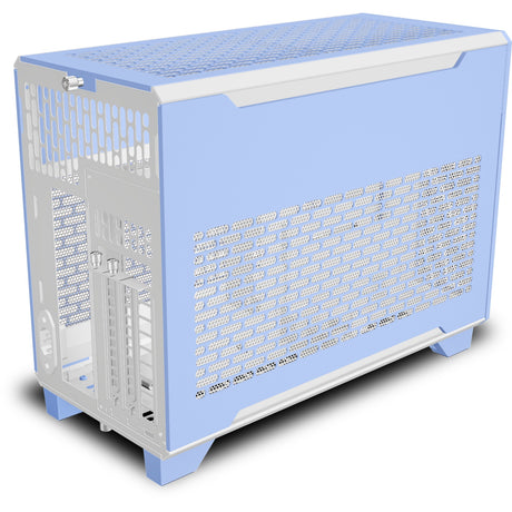 Obudowa mini tower Thermaltake tr100 Hydrangea Blue (jasnoniebieski | 2x USB-A | 1x USB-C)