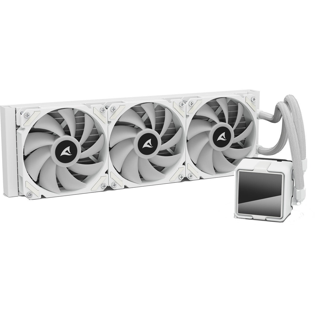 Chłodzenie wodne Sharkoon s60 argb (białe, 4-pinowe pwm)