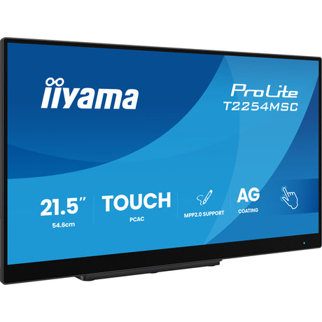 Monitor dotykowy Iiyama prolite t2254msc-b2ag 21,5 (czarny, HDMI, Display Port, VGA, 2x USB-A, USB-B)