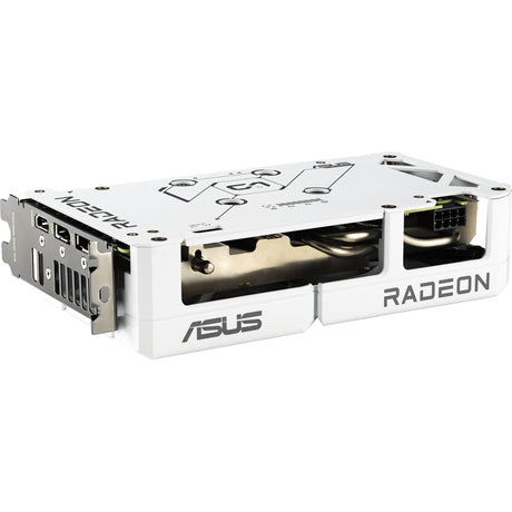 Karta graficzna Asus Radeon RX 9060 XT Dual White Edition 16 GB (biała, RDNA4, GDDR6, 2x Display Port, 1x HDMI 2.1)