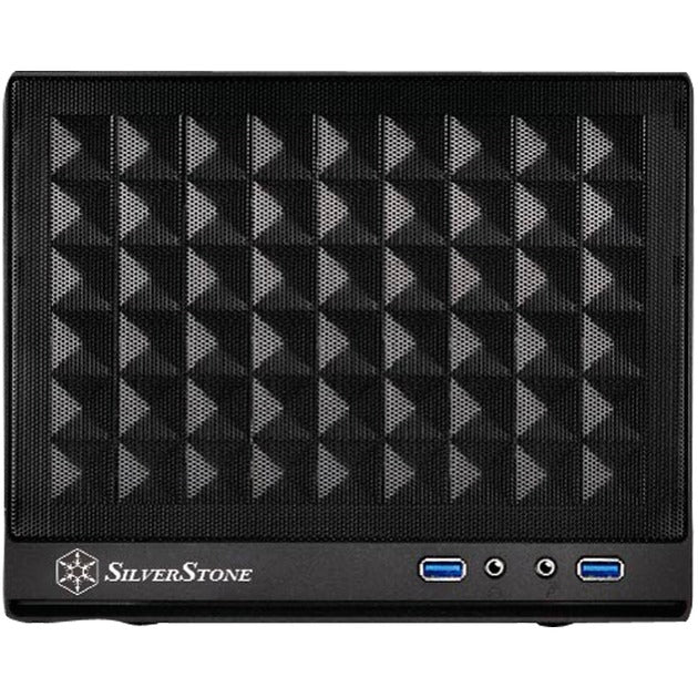 Obudowa mini tower Silverstone SG13B (czarna | 2x USB-A)