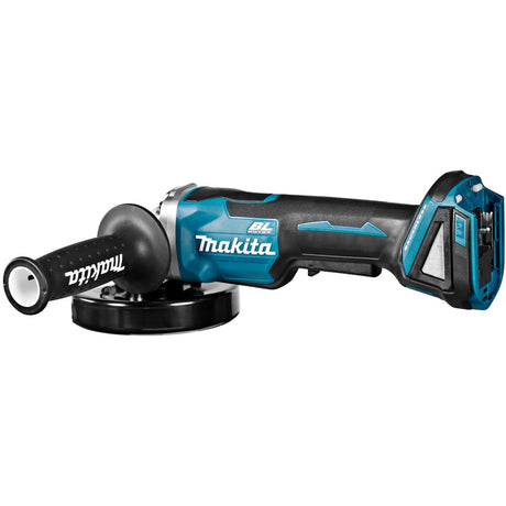 Szlifierka kątowa Makita 18 V 125 mm dga505zj (niebiesko-czarna, baterie i ładowarka nie wchodzą w skład zestawu | w mbox | wyłącznik bezpieczeństwa)