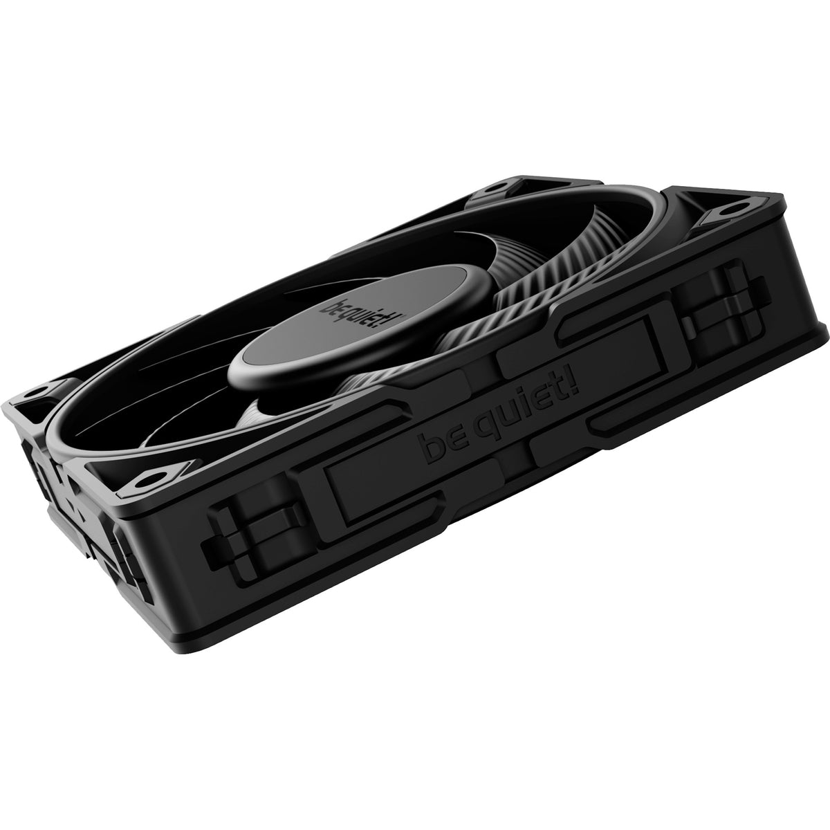 Bądź cicho! Wentylator cichy Wings Pro 4 PWM (czarny, 120 x 120 x 25 mm)