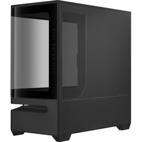Obudowa Asus Prime Ap202 Midi Tower (czarna | 2x USB-A | 1x USB-C | RGB | szkło hartowane)