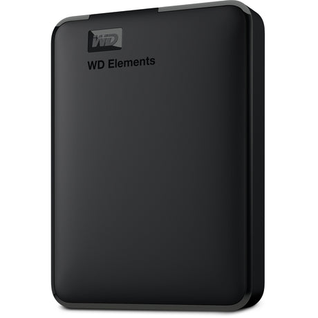 Przenośny zewnętrzny dysk twardy Wd Elements 5 TB (czarny, bu6y0050bbk-wesn, micro-USB-B 3.2 (5 GBit s))