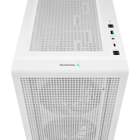 Obudowa Deepcool CH560 MIDI Tower (biała | 1x USB-A | 1x USB-C | RGB | szkło hartowane)