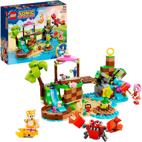 Lego Sonic the Hedgehog - zabawka konstrukcyjna na wyspie schroniska dla zwierząt Amy (76992)