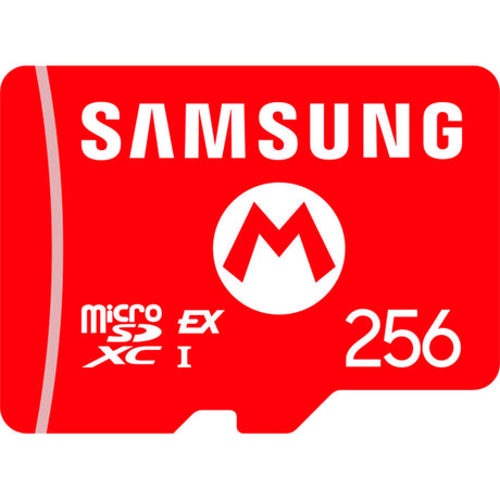 Karta ekspresowa Samsung Nintendo Switch 2 microSD Karta pamięci 256 GB (w stylu Mario)