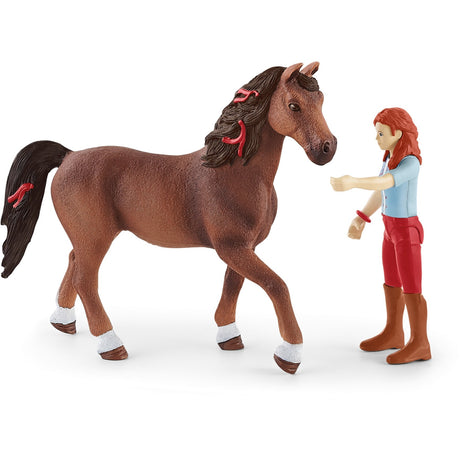 Klub koni Schleich - Hannah Cayenne grająca figurka (42539)