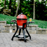 Wózek do grilla Kamado Joe Joe Jr® ze stolikami bocznymi (czarny)