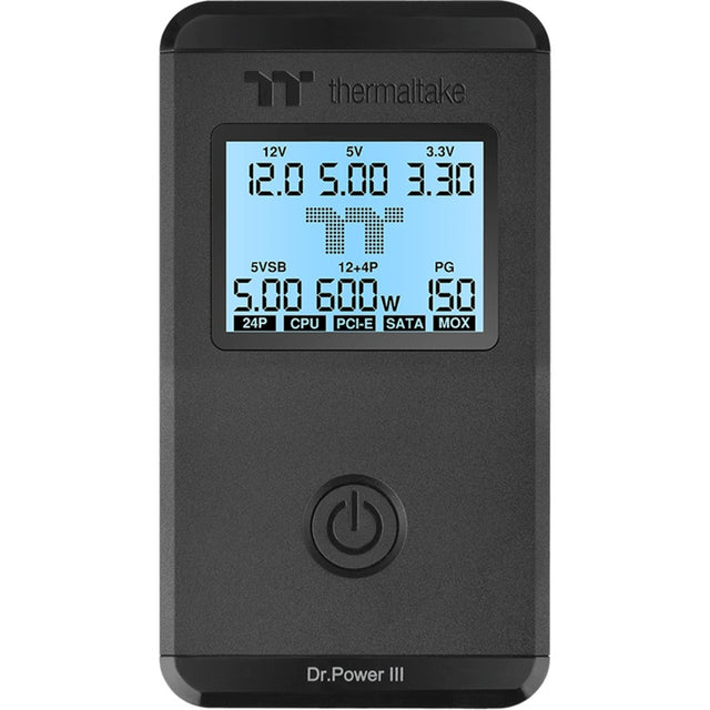 Thermaltake dr. power iii meetapparaat (zwart)