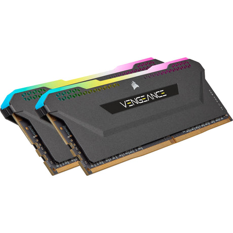 Corsair Vengeance RGB Pro SL 16 GB DDR4-3200 (2x 8 GB) RAM (czarny, cmh16gx4m2e3200c16, xmp 2.0)