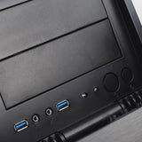 Obudowa Silverstone Grandia GD07B HTPC (czarna | 2x USB-A)