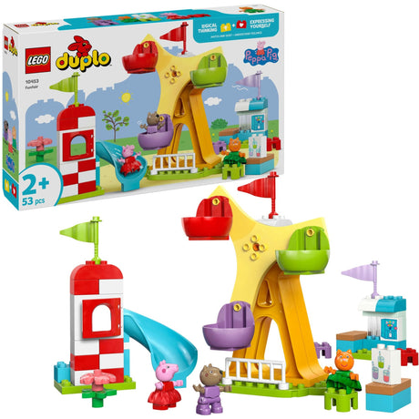 Lego ® duplo® Jarmark Świnki Peppy - zabawki dla najmłodszych - 10453