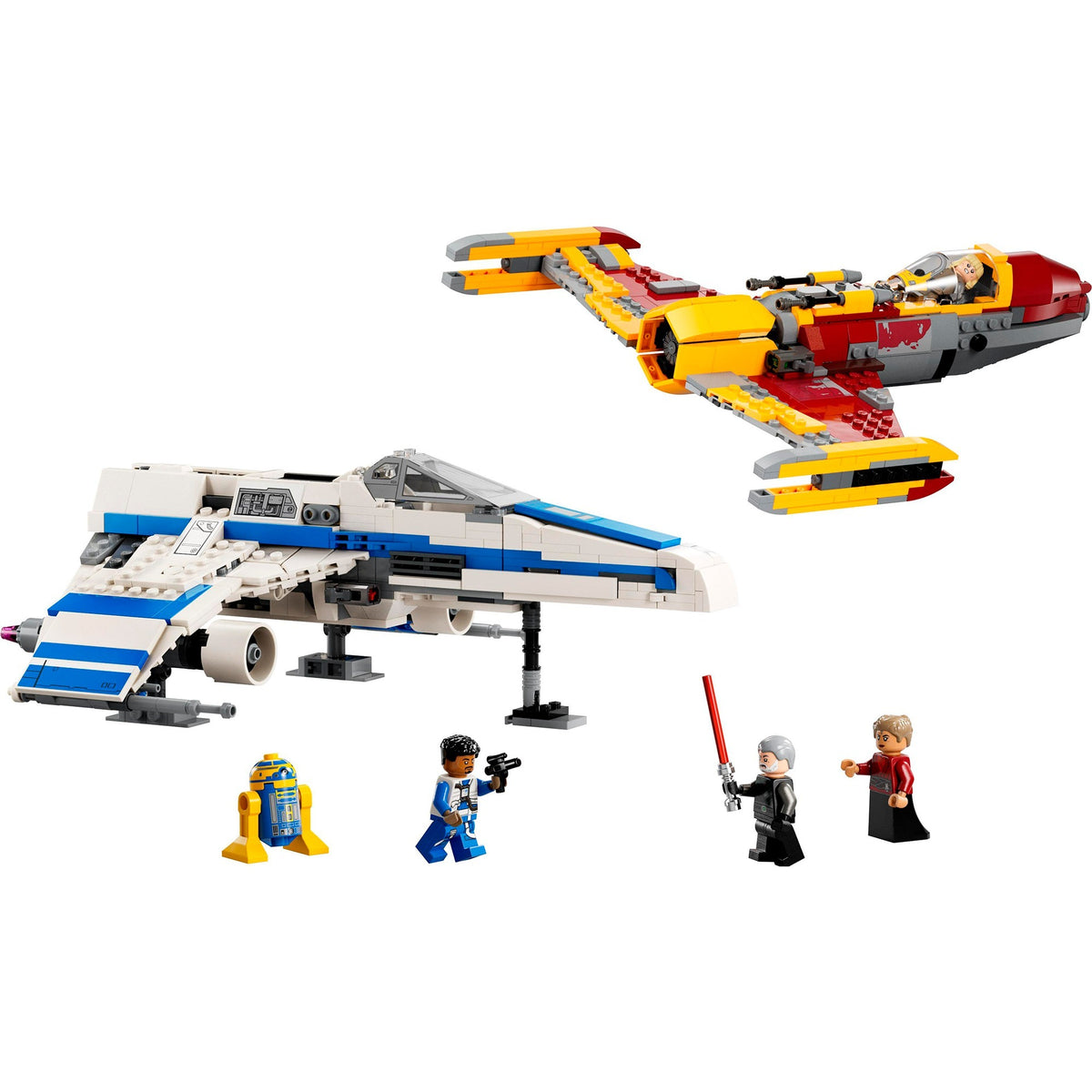 Lego star wars - nowa republika e-wing kontra myśliwiec Shin Hati's Starfighter (75364)