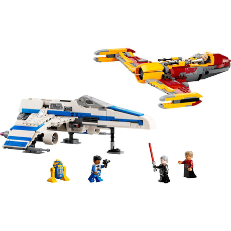 Lego star wars - nowa republika e-wing kontra myśliwiec Shin Hati's Starfighter (75364)