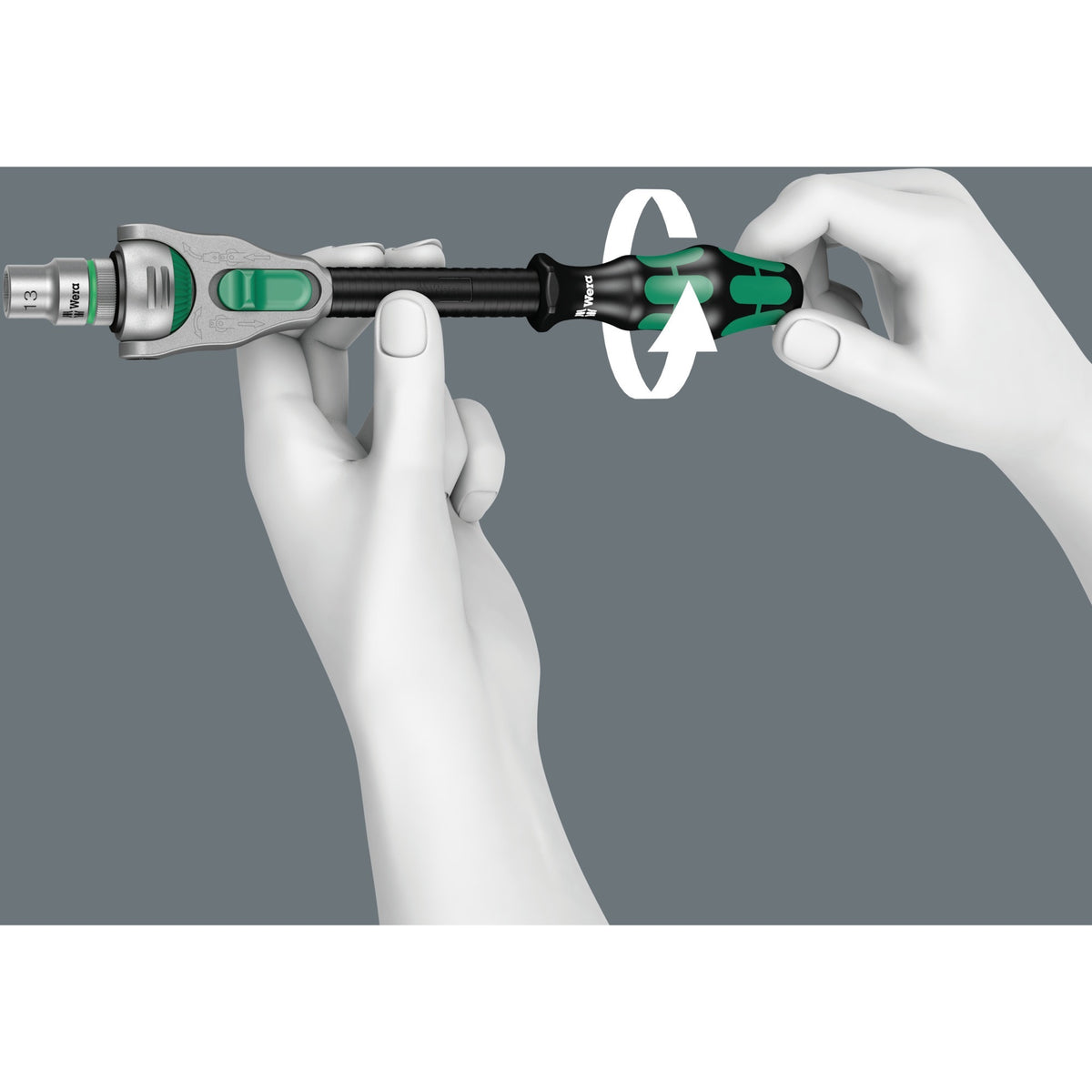 Grzechotka Wera 8000 a sb Zyklop Speed z napędem 1 4 (05073260001)