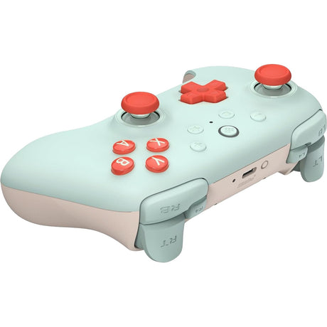 Bezprzewodowy gamepad 8bitdo Ultimate 2c (miętowy pomarańczowy)