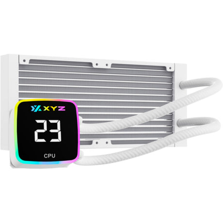 Chłodzenie wodne Xyz PC Gear Aquapulse Aio 240 (biały, argb, pwm)
