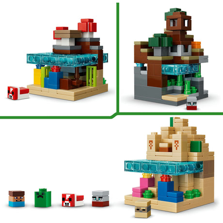 Lego Minecraft 21589 mini biomy