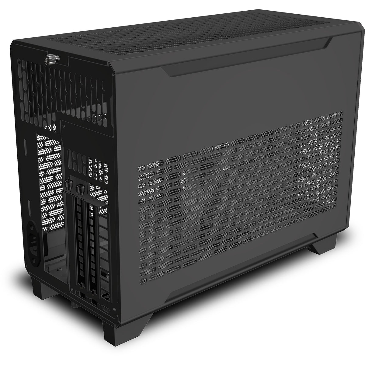 Obudowa mini tower Thermaltake tr100 (czarna | 2x USB-A | 1x USB-C)