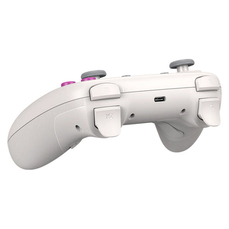 Kontroler Gamesir Nova HD Rumble NS (biały, PC, Steam, Android, iOS, Switch, Bluetooth 2,4 GHz USB)