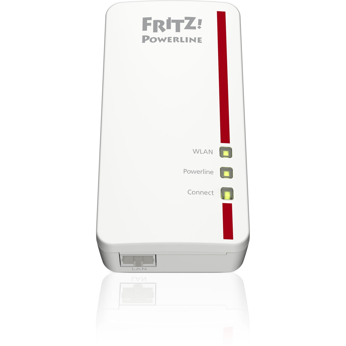 Fritz! powerline 1260e International (biały, 1 szt., siatka Wi-Fi)