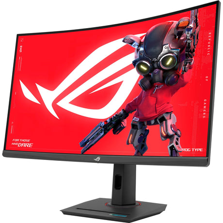 Zakrzywiony monitor do gier Asus ROG Strix XG32WCS 32 (czarny, HDMI, DisplayPort, USB-C, 180 Hz)