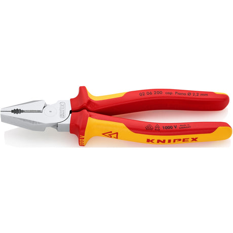 Szczypce uniwersalne Knipex 0206200 Szczypce uniwersalne (testowane przez VDE)