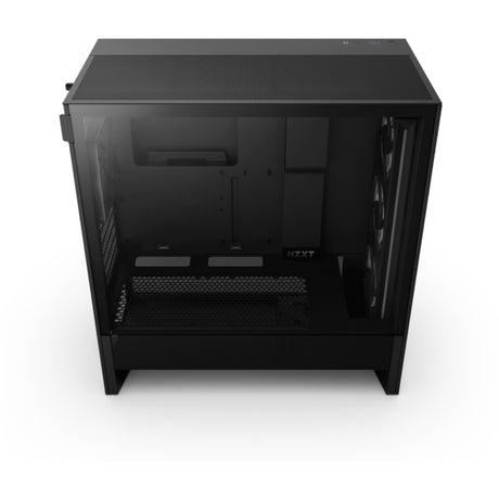 Obudowa midi tower Nzxt h5 flow rgb v2 (czarna | 1x usb-a | 1x usb-c | rgb | szkło hartowane)