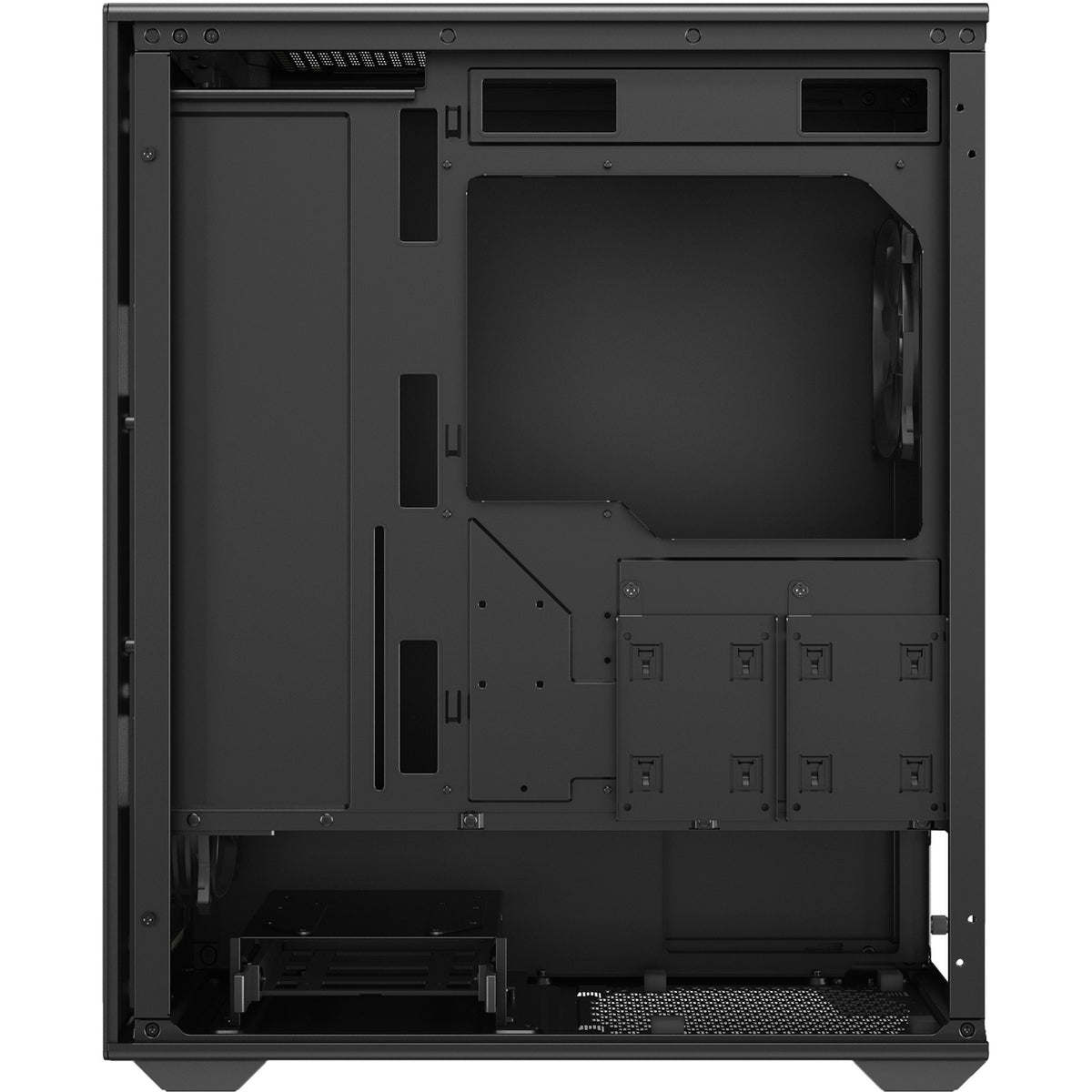 Obudowa midi tower Sharkoon vk2 (czarna | 2x usb-a)