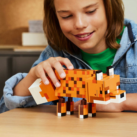 Lego Minecraft Dekoracja pokoju dziecięcego i zabawki ze zwierzętami dla dzieci - 21588
