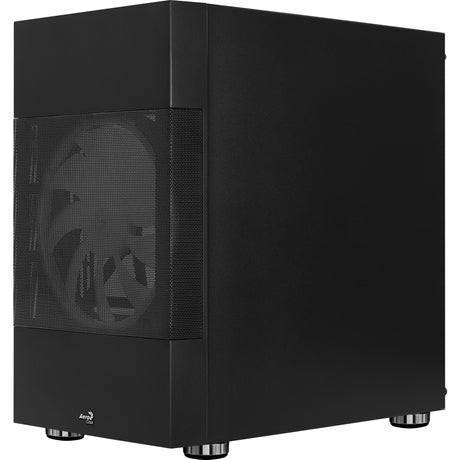 Obudowa mini tower Aerocool atomic v2 (czarna | 2x USB-A | okienko)
