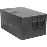 Obudowa mini tower Silverstone sst-cs351 (czarna | 2x USB-A | 1x USB-C)
