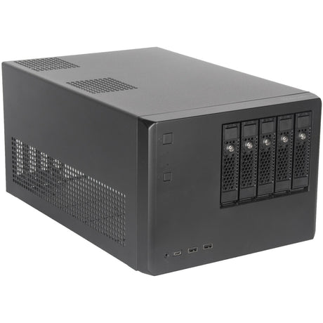 Obudowa mini tower Silverstone sst-cs351 (czarna | 2x USB-A | 1x USB-C)