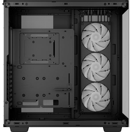 Obudowa Deepcool CH780 Midi Tower (czarna | 4x USB-A | 1x USB-C | RGB | szkło hartowane)